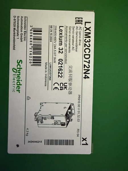 Schneider Electric LXM32CD72N4 Marine Spare Part