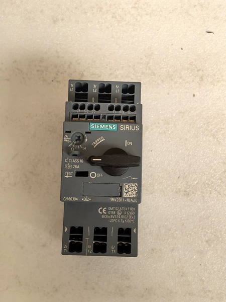 Siemens Motor 3RV2011-1BA20 1.4-2A