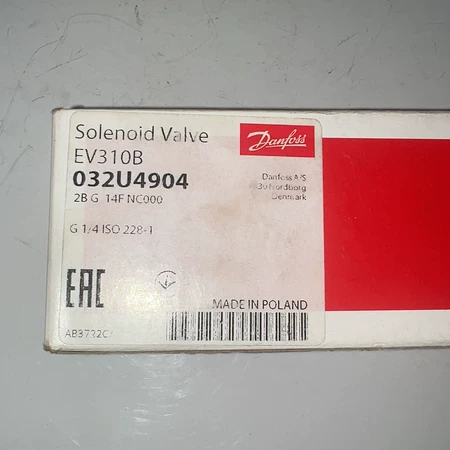 Danfoss Solenoid Valve EV310B Model 032U490