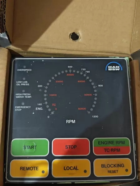 MAN B&W Control Panel Marine Spare Part