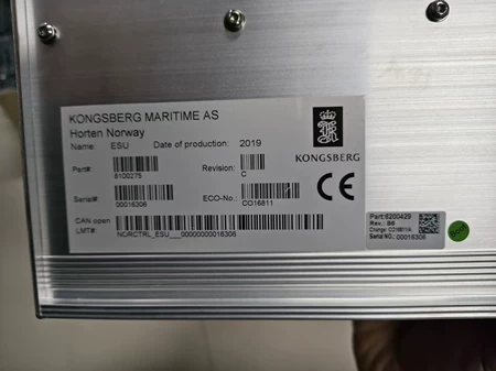 KONGSBERG Kongsberg ESU Module Model 8100275