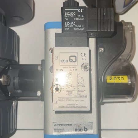 KSB Brand Pneumatic Model 600175 Valve Valve