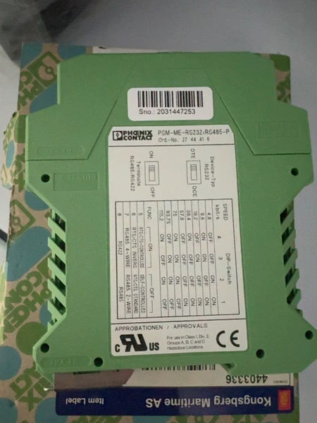 PHOENIX RS232/RS485 Model PS Marine Spare Part