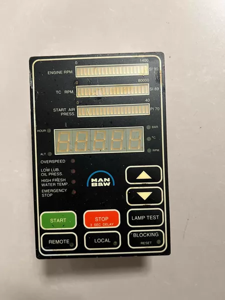 MAN BW OB MODUL Control Panel Marine Spare Part