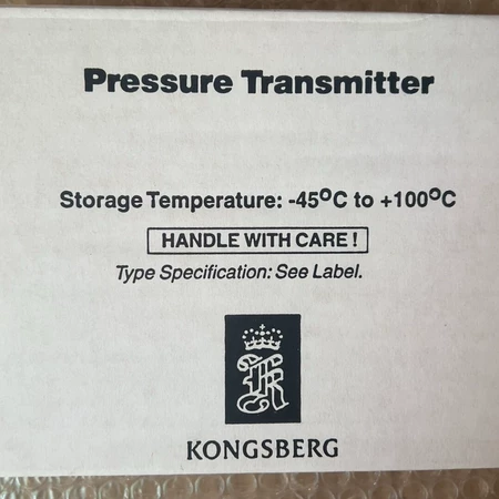 Kongsberg KONGSBERG Pressure Transmitter Model GT403A0C0.