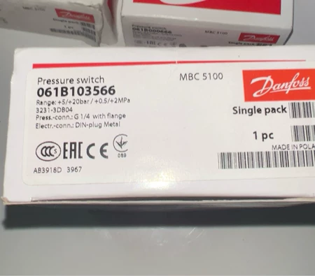 Danfoss Pressure Switch MBC5100 061B1