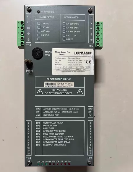 PRAXIS+ Servo Drive +ED+230V+AC-CW