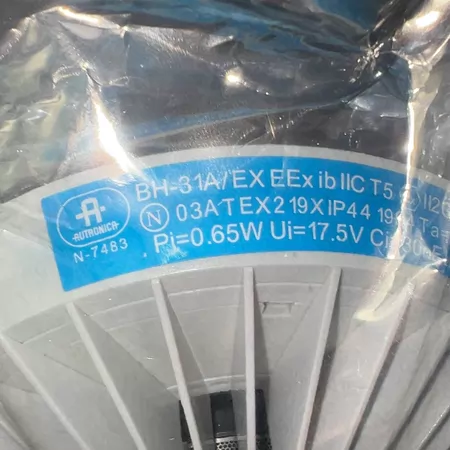 Autronica BH-31A/EX Explosion Proof Sensor Head