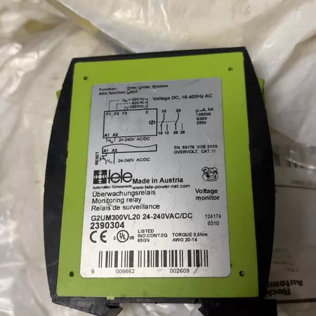 TELE G2UM300VL20 Voltage 24-240V Electrical Automation Marine Spare Part