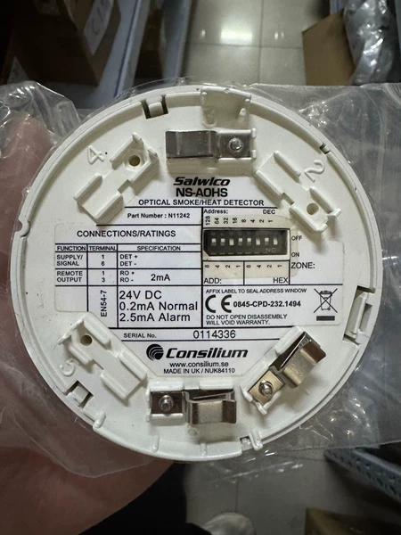 Salwico NS-AOHS Smoke Detector Model N1124
