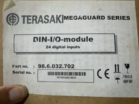 TERASAKI MEGAGUARD DIN-I/O-m Marine Spare Part