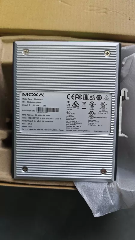 MOXA EDS-408A V2.1.0 Marine Spare Part