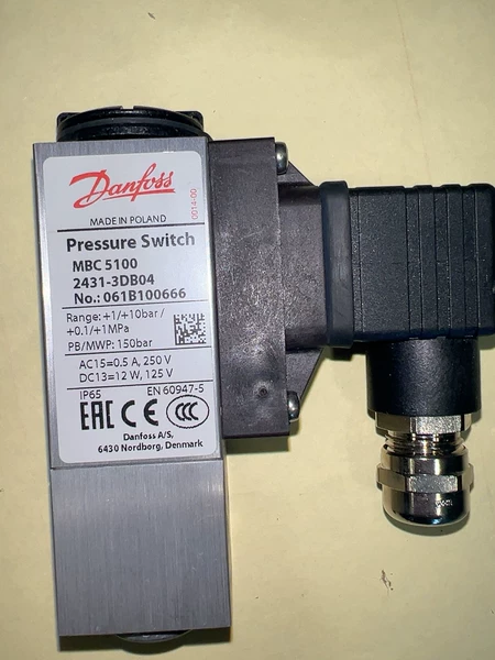 Danfoss Pressure Switch Danfoss MBC 5100 061B1