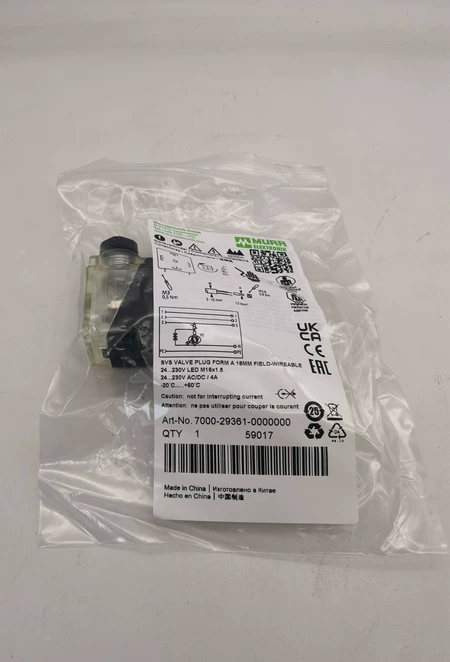 MURR SVS VALVE PLUG FORM18MM 7