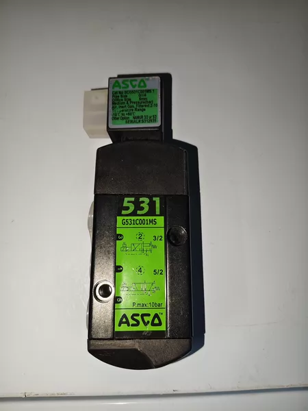 ASCO Solenoid Valve Model G531C001MS