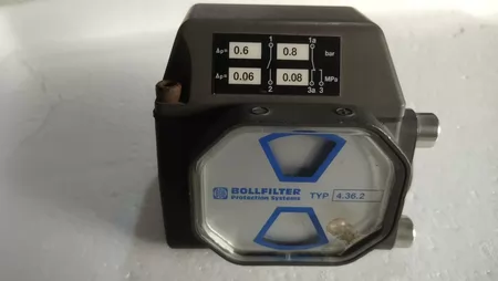 Bollfilter Boll Differential Pressure Switch 0.6-0.8BAR