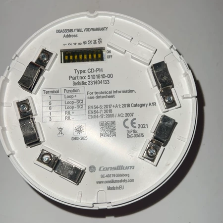 Consilium CD-PH Fire Alarm Detector Head Model 51