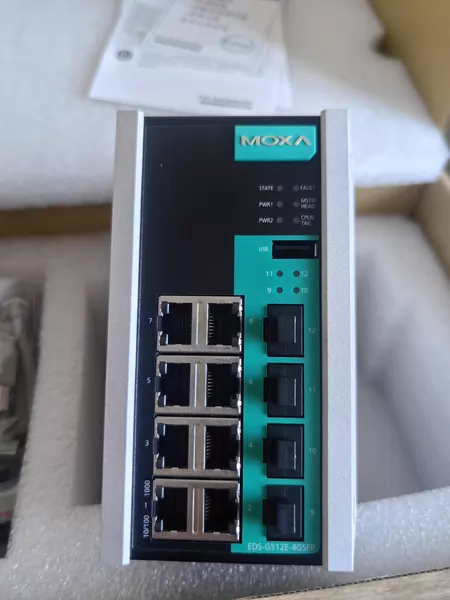 MOXA EDS-G512E-4GSFP-T Marine Spare Part