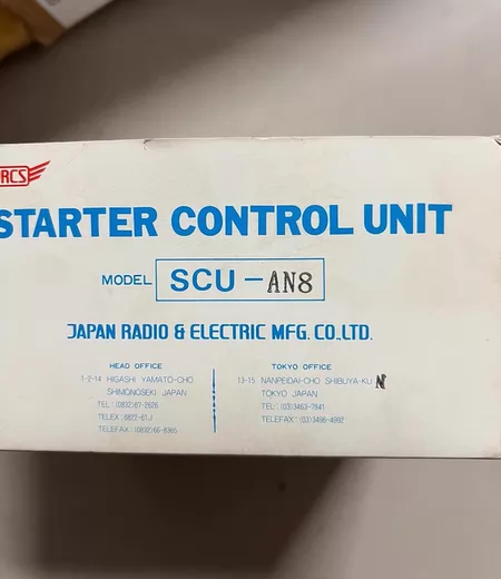 JRCS Motor Starter Controller SCU-AN8