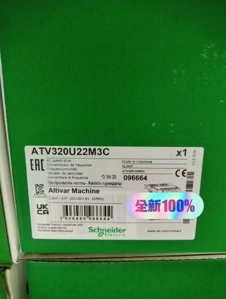 Schneider Electric Frequency Converter ATV320U11M3C 15 22 3