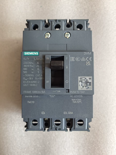 Siemens 3VM 3VM1096-3ED32-0AA0 Marine Spare Part