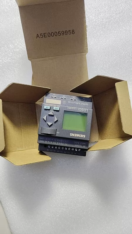 Siemens LOGO! 12/24RC Module Model 6ED1 052