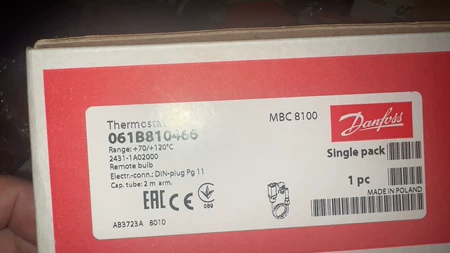 Danfoss Temperature Switch Model MBC8100 061