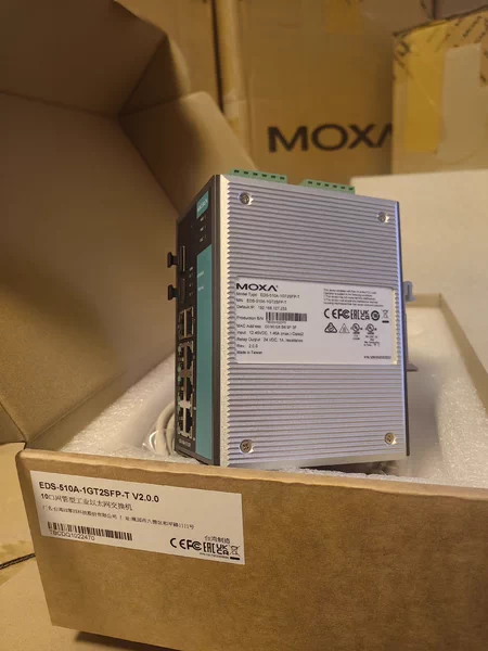 EDS-510A-1GT2SFP-T MOXA 10 Marine Spare Part