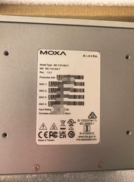 MOXA MC-1121-E4-T Marine Spare Part