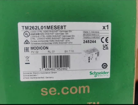 TM262L01MESE8T Schneider Electric Marine Spare Part