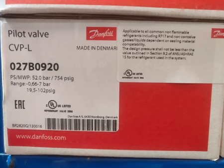 Danfoss Valve 027B0920 CVP-L