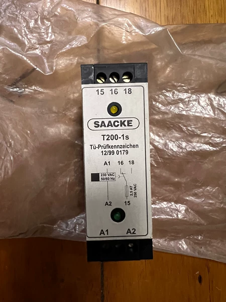 saacke T200-1S Electrical Automation Marine Spare Part