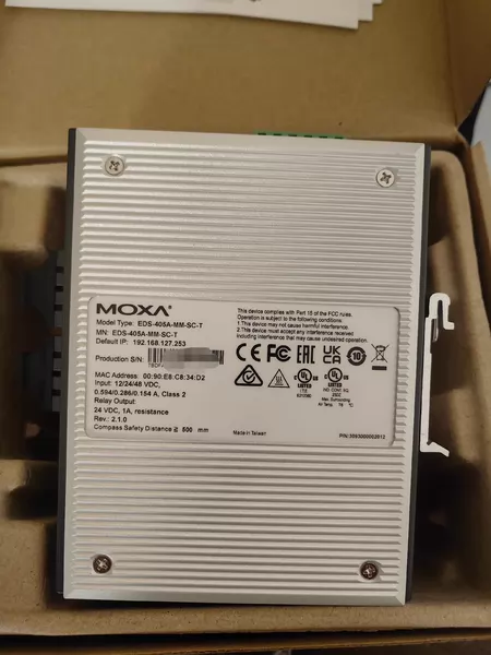 EDS-405A-MM-SC-T MOXA Marine Spare Part