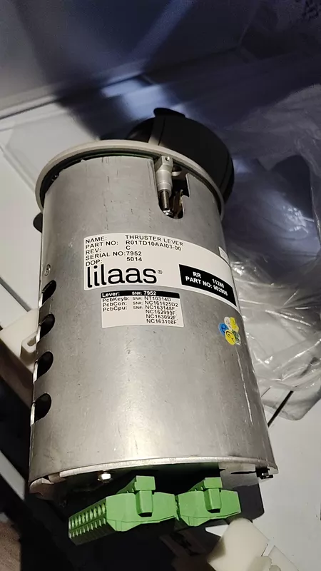 lilaas THRUSTER LEVER R01TD10A Marine Spare Part