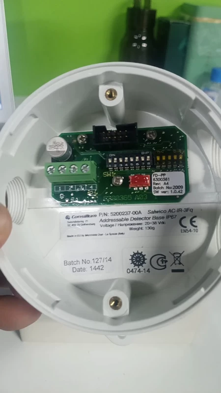 Consilium Sensor Head Model 5200237-0
