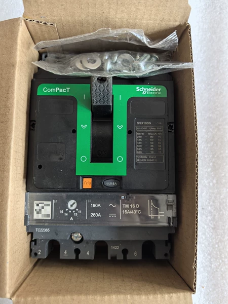 Schneider Electric NSX100N 3P16A 2 Marine Spare Part