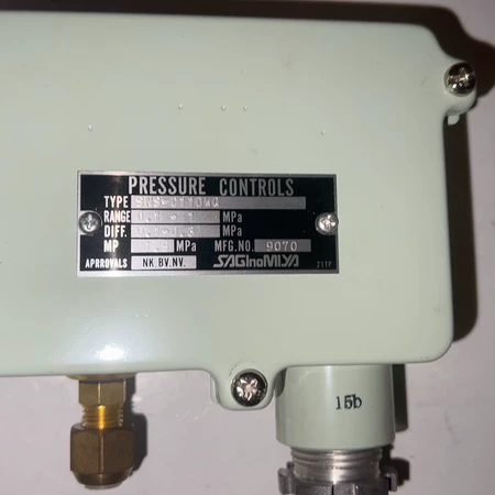 Pressure Switch Model ANS-C130MB Pressure Range 0.