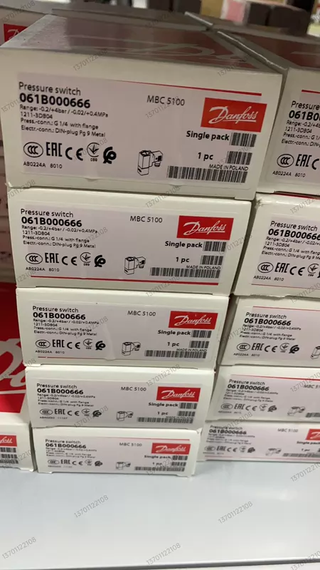 Danfoss Pressure Switch MBC5100 061B000666