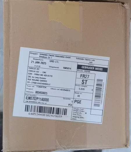 ILM0702P11A0000 Servo Motor Schneider Electric