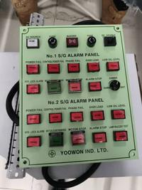 YOOWON NO.2S/G ALARM PANEL NO.1S/G ALARM PANEL