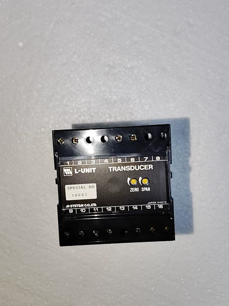 M.SYSTEM L-UNIT WATT TRANS Marine Spare Part