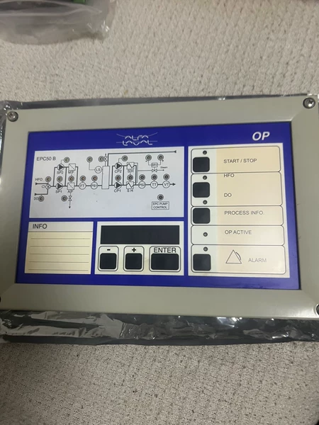 Alfa Laval EPC50 OP Front Modul Marine Spare Part