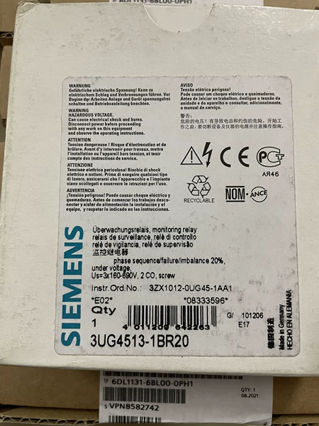 3UG4513-1BR20 Marine Spare Part