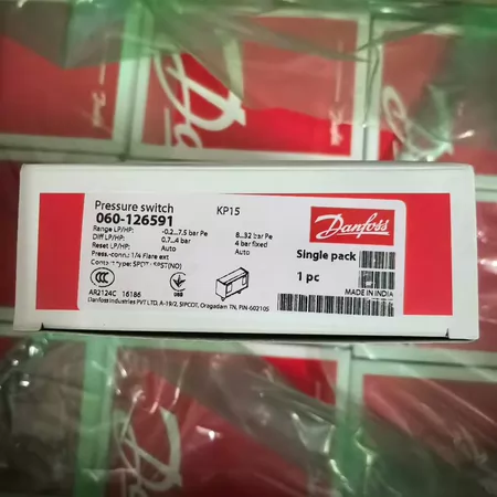 Danfoss Pressure Switch KP15 Model 060-126591