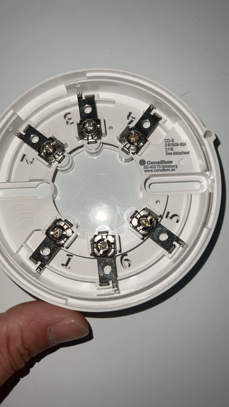 Consilium Fire Alarm Detector Head CD-B 5101509-00A 211