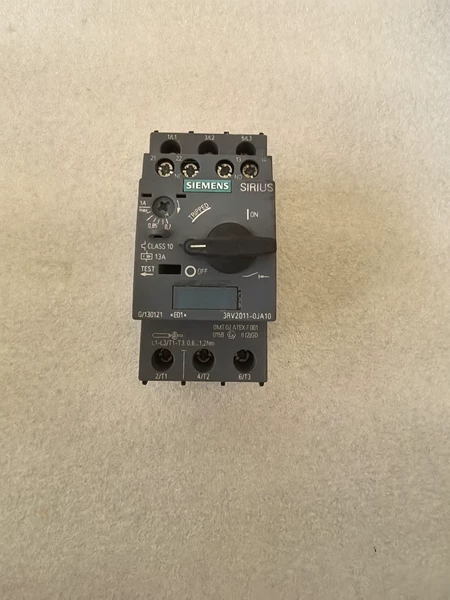 Siemens Motor 3RV2011-0JA10 0.7-1A
