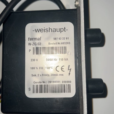 W-ZG 02 Marine Spare Part