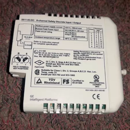 GE 8811-IO-DC 8 Input Module