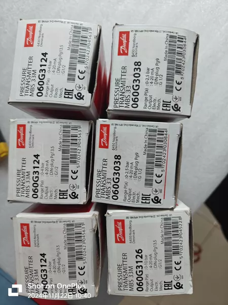 Danfoss Pressure Sensor MBS33M