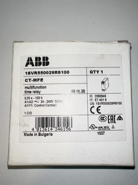 ABB 1SVR550029R8100 CT Electrical Automation Marine Spare Part